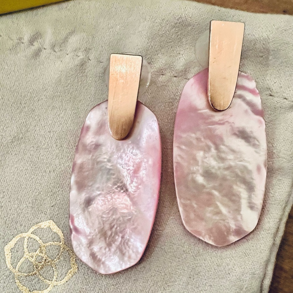 *Nwot* Kendra Scott Aragon Statement Drop Earring… - image 1